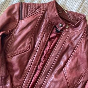 Leather jacket